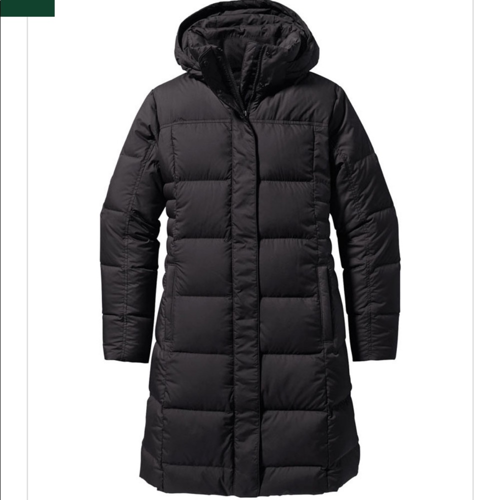Patagonia Down With It Parka Black Puffer